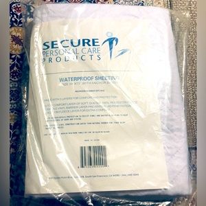 Waterproof Sheeting With Anchor Bands size Twin